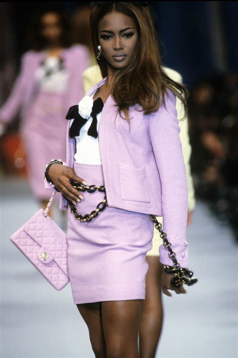 chanel models 90s|famous model walks 90s.